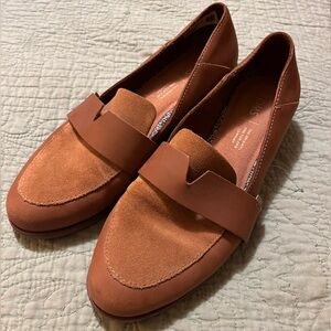 TOMS Mallory suede leather loafers